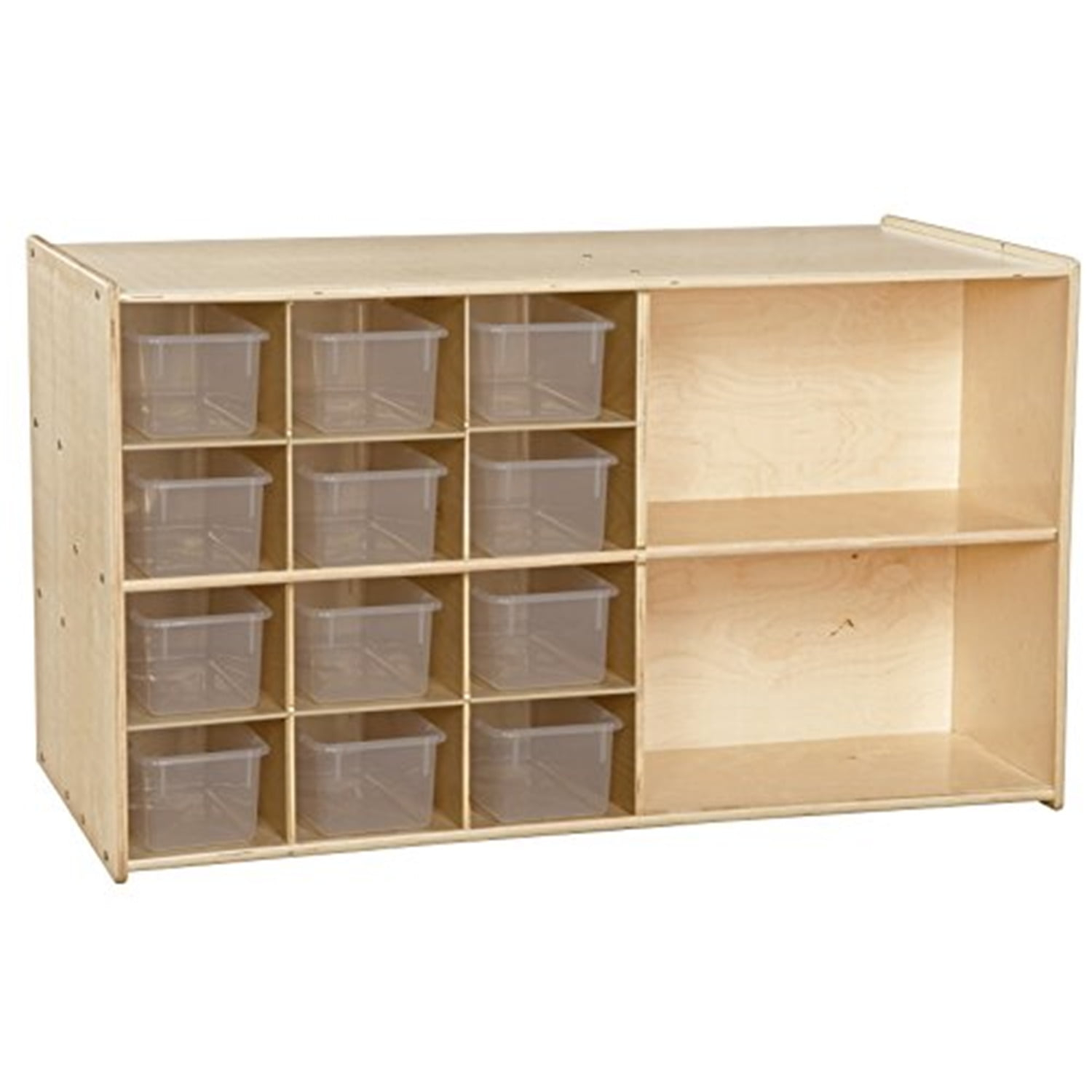 Contender Double Storage with (12) Translucent Trays - RTA