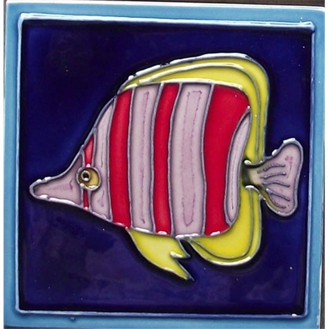 Continental Art Center Marine Fish Tile Magnet
