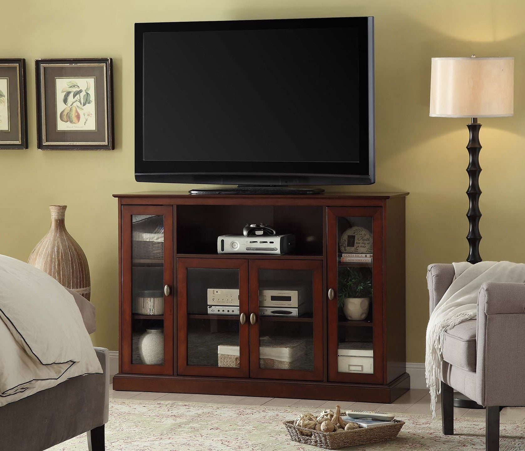 Convenience Concepts Designs2Go Summit Highboy TV Stand, Multiple Finishes