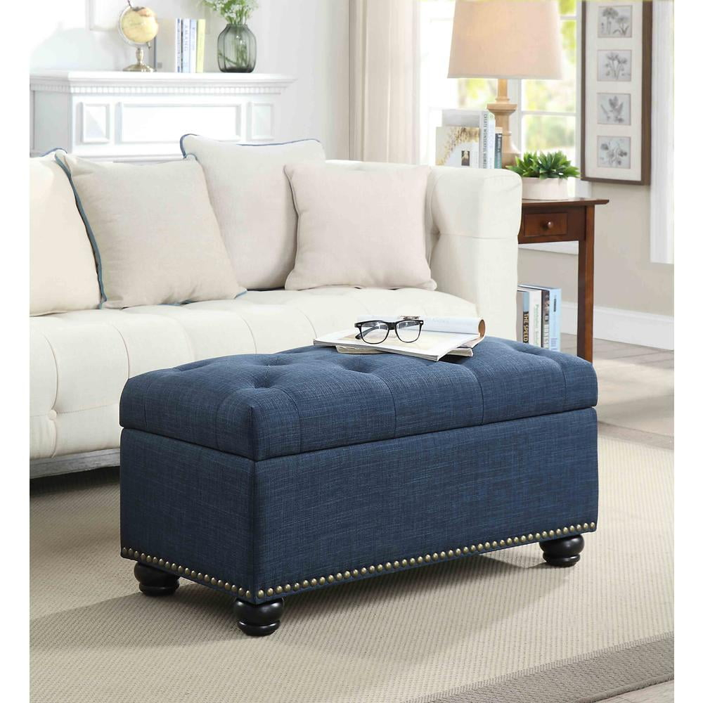 Convenience Concepts Designs4Comfort 7th Avenue Storage Ottoman Bench