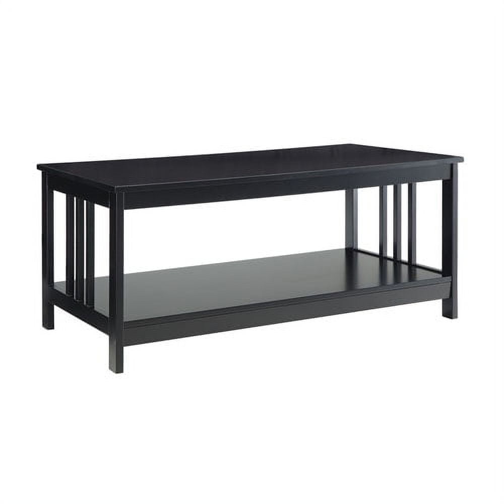 Mission Coffee Table Black