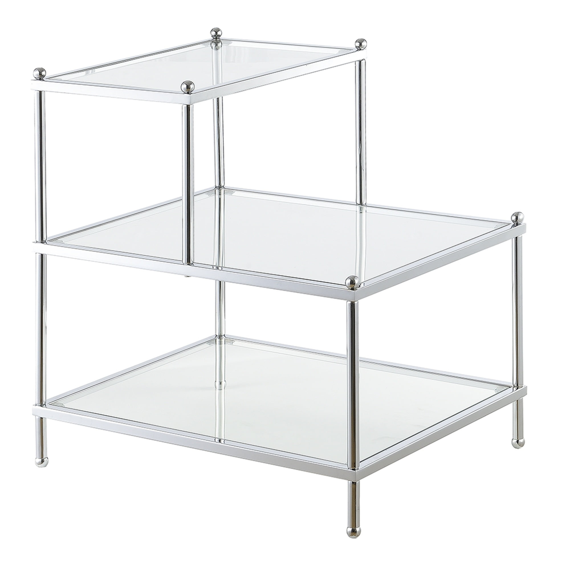 Royal Crest 3 Tier Step End Table