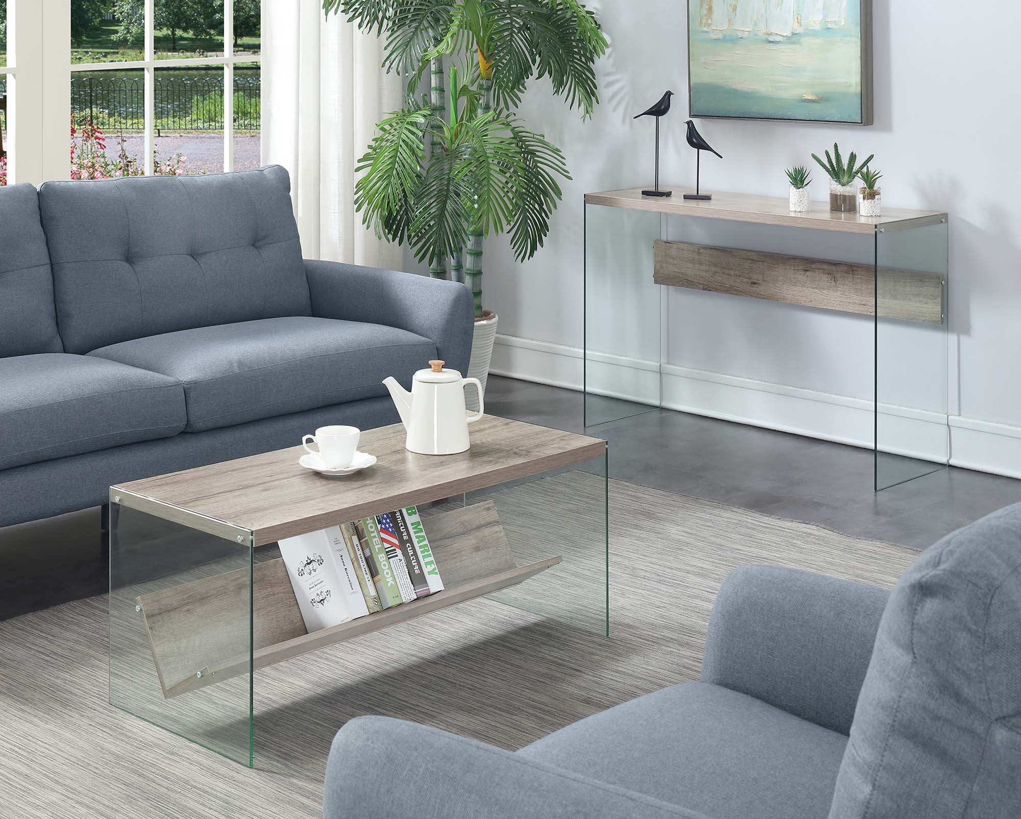 Convenience Concepts Soho Coffee Table, Sandstone