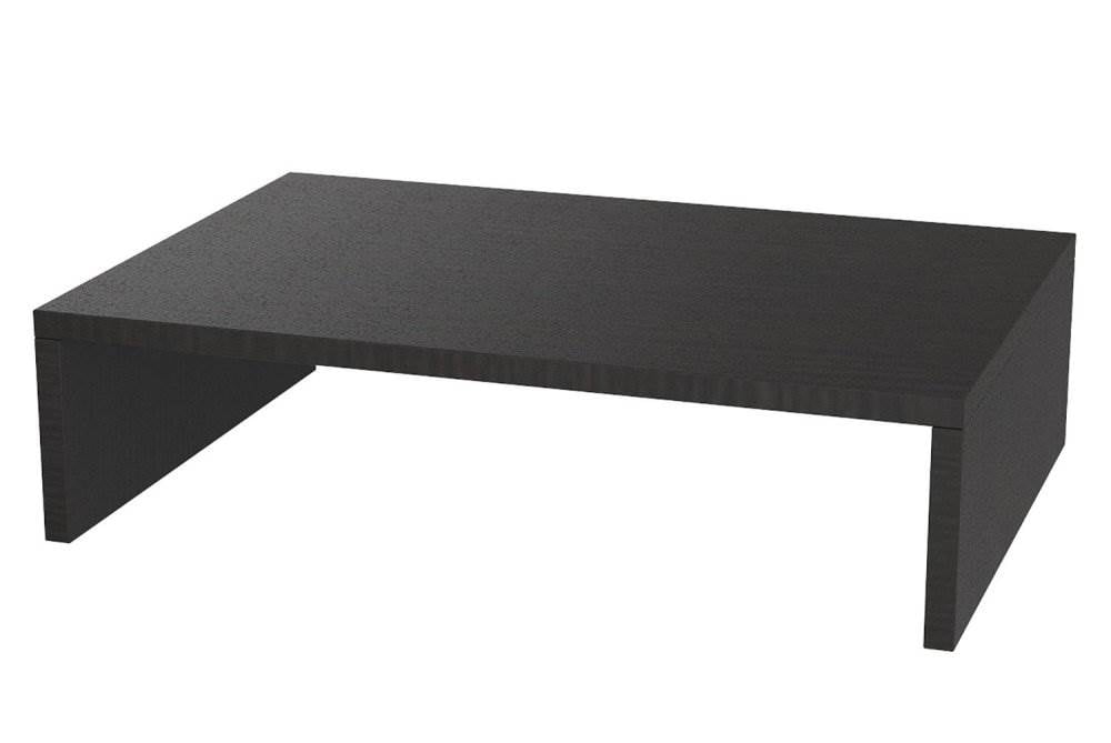 Drevy Small Designs2Go Monitor Riser for TVs up to 26 Inches, Black