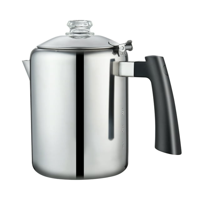 Cook N Home 8-Cup Stainless Steel Stovetop Coffee Percolator
