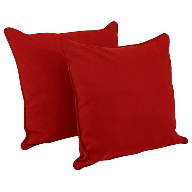 Soft Home Furnishings Cotton Blend Reversible Throw Pillow