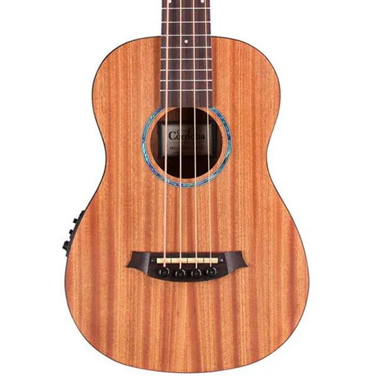 Cordoba Mini II Bass MH-E, Mahogany, Small Body, Acoustic-Electric Bass Guitar
