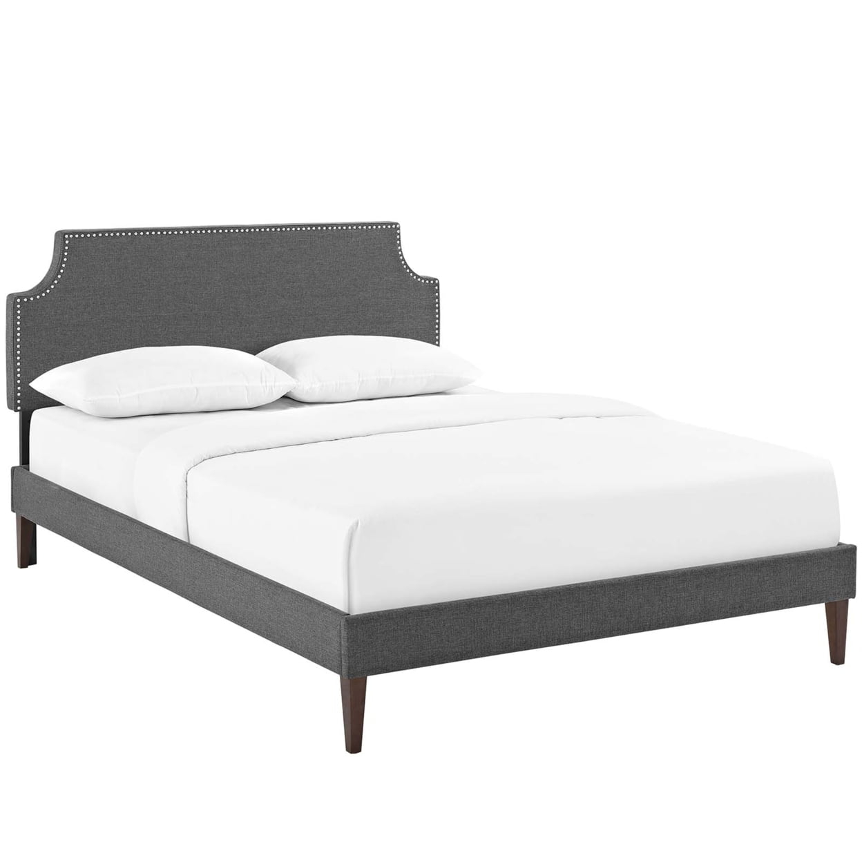 Modway Modway Corene Platform Bed with Round Splayed Legs