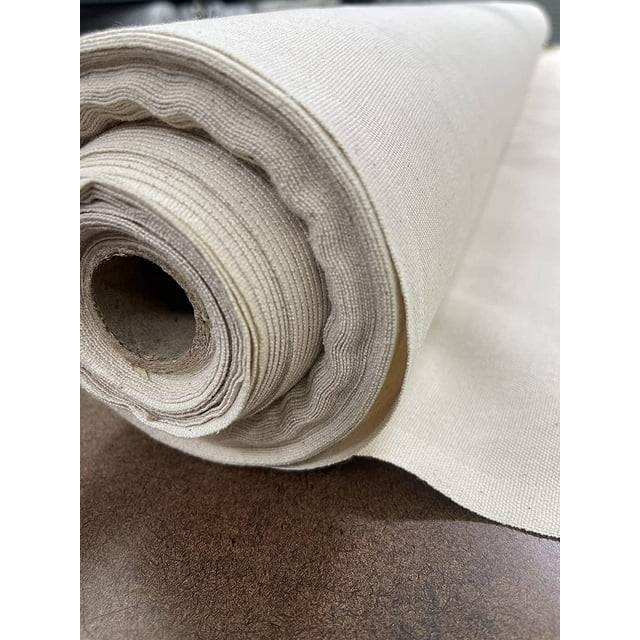 Cotton Duck Canvas Natural 7oz. 60 Inch Wide by The Yard