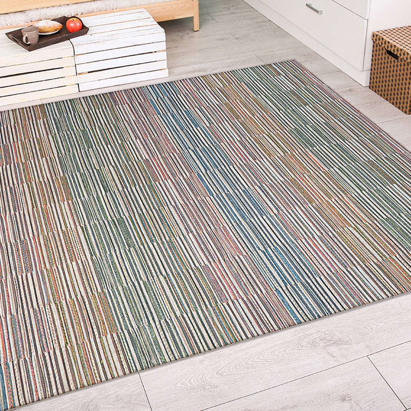 Couristan 98609006020037T 2 x 3 ft. x 7 in. Cape Fayston Rug, Multi