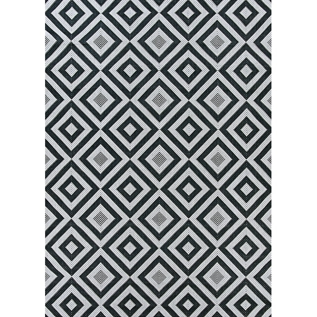 Couristan Afuera Dipole Indoor/ Outdoor Area Rug, 3'11" x 5'7", Halogen