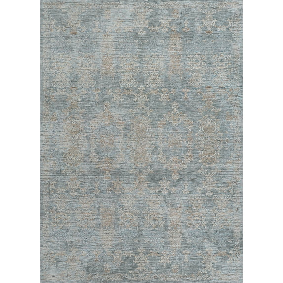 Couristan Couture Renaissance Area Rug, 7'10" x 10'9", Pewter-Mode Beige