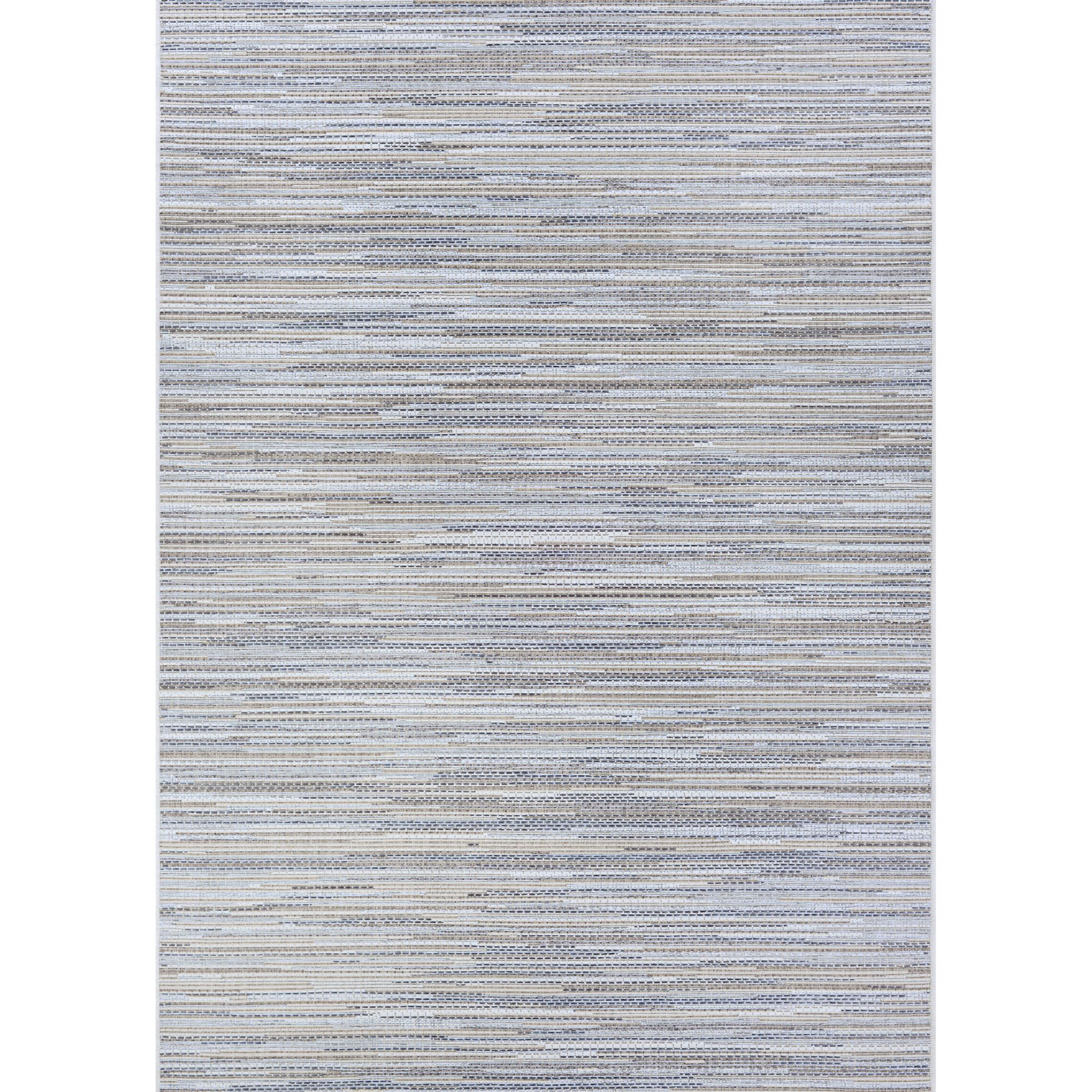 Couristan Monte Carlo Coastal Breeze Indoor/Outdoor Area Rug, 8'6" x 13', Taupe-Champagne