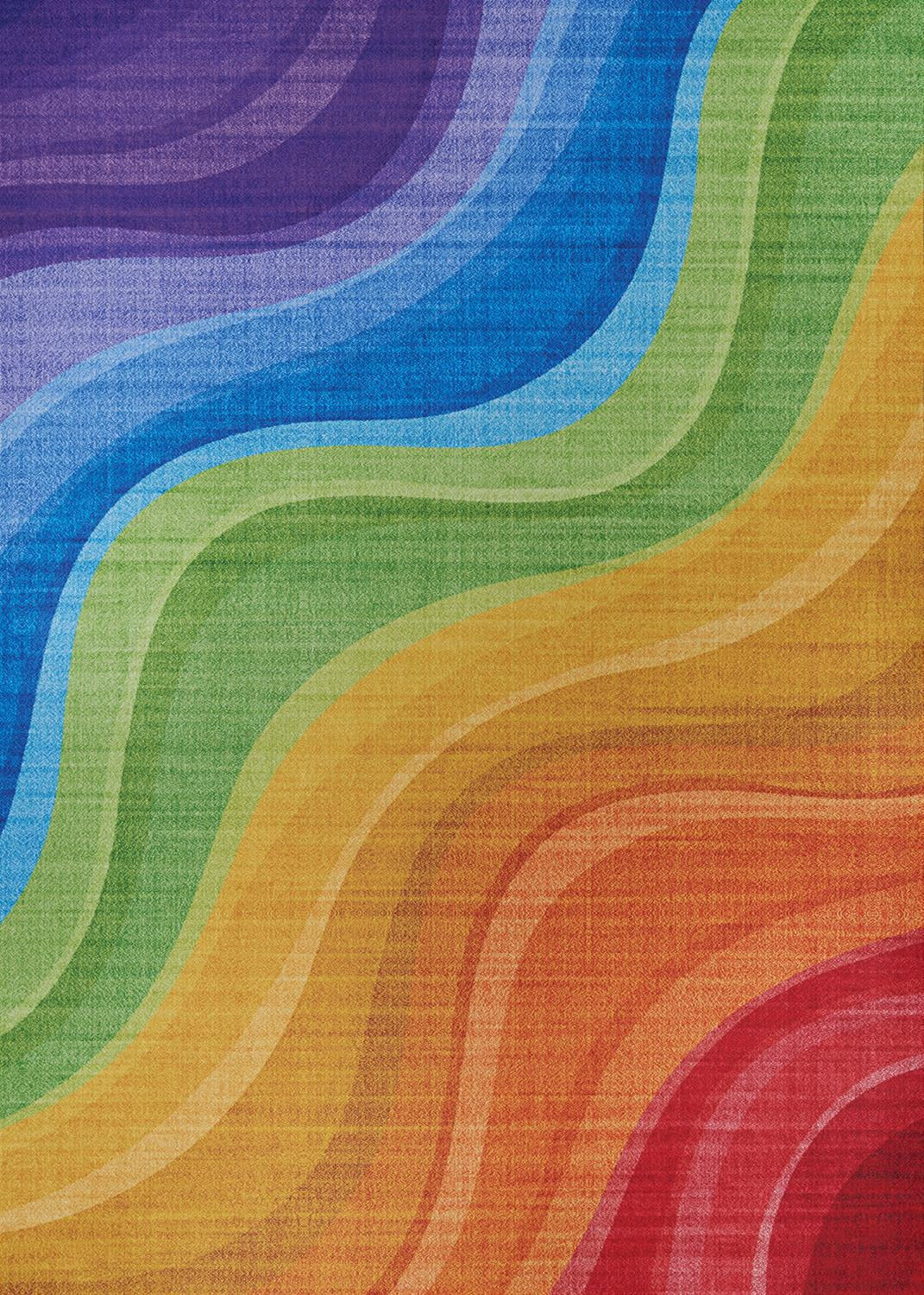 Couristan Rainbow Candiland Area Rug, Multicolor, 2' x 8' Runner