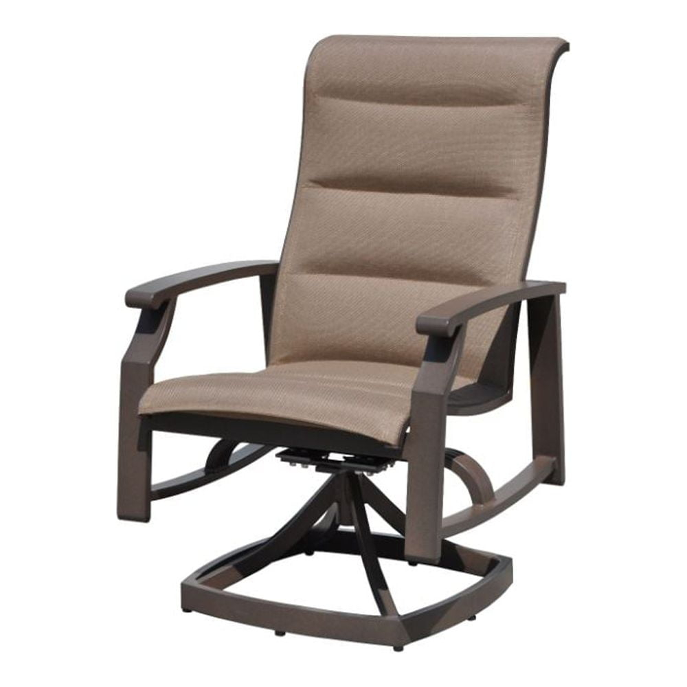 Courtyard Casual  Madison 2 Padded-Sling Swivel Dining Chairs