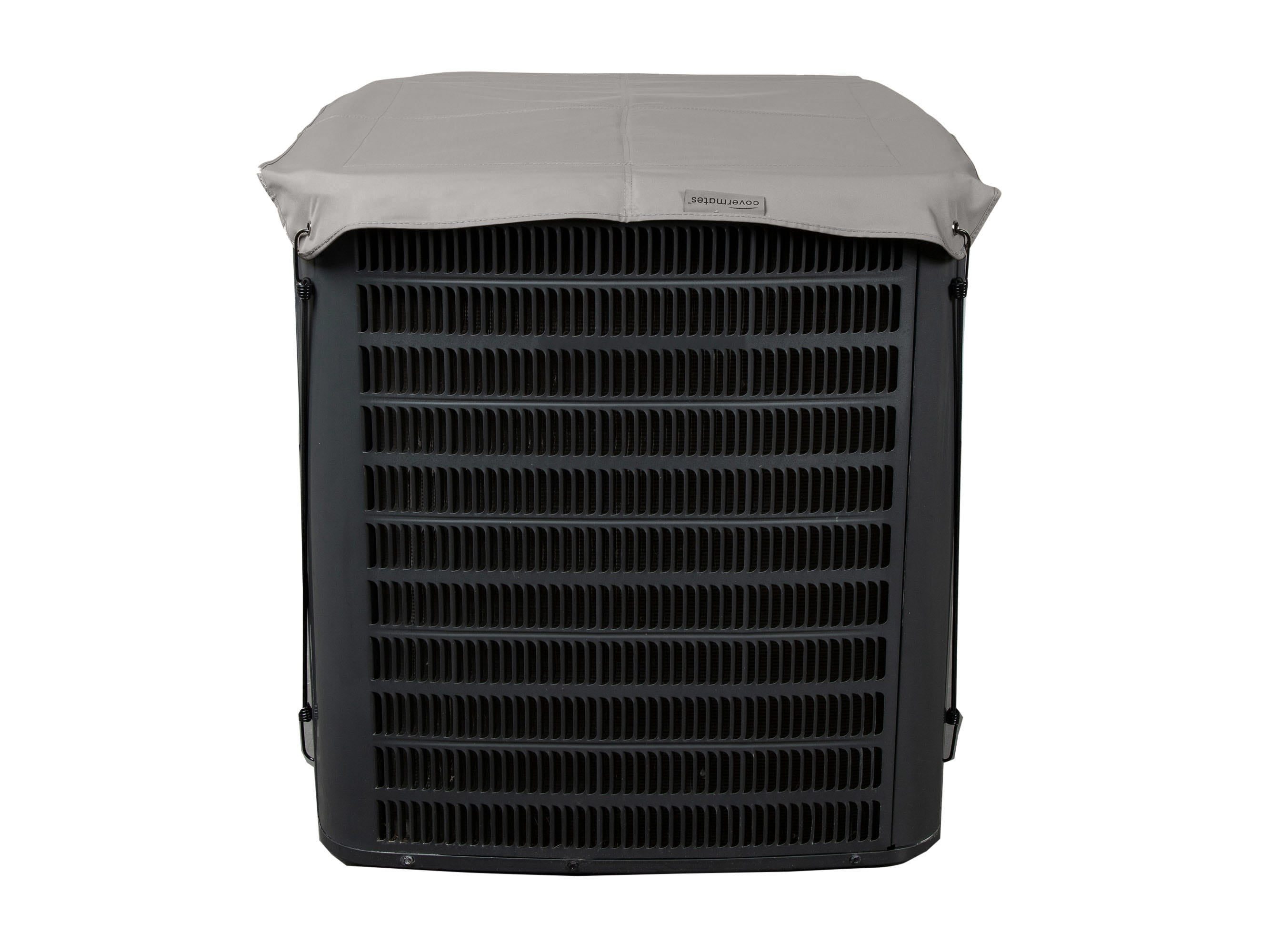 Covermates Armor Top Air Conditioner Cover â€“ Durable Outdoor Protection for AC Units, Ultima 600D Polyester, Armor Top 24W x 24D, Ripstop Grey
