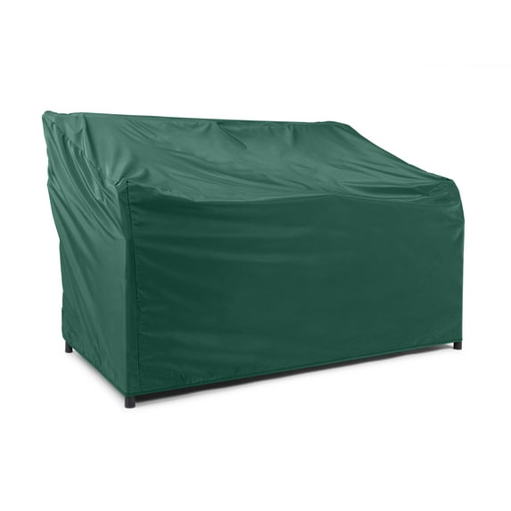 Covermates Outdoor Patio Sofa Cover - Light Weight Material, Weather Resistant, Elastic Hem, Seating and Chair Covers, 52W x 32D x 34H, Green
