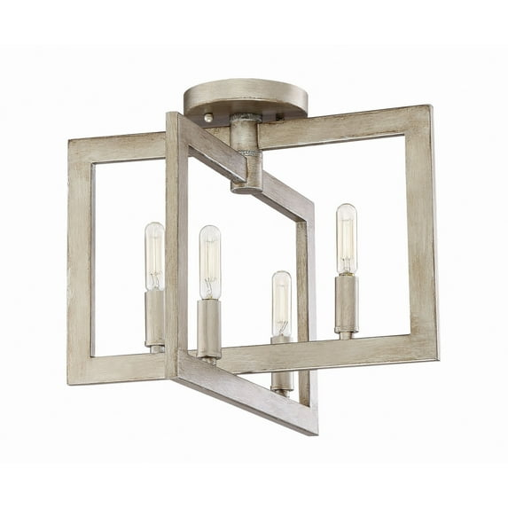 Craftmade Lighting - Four Light Semi Flush Mount - Ceiling Lighting - Portrait -