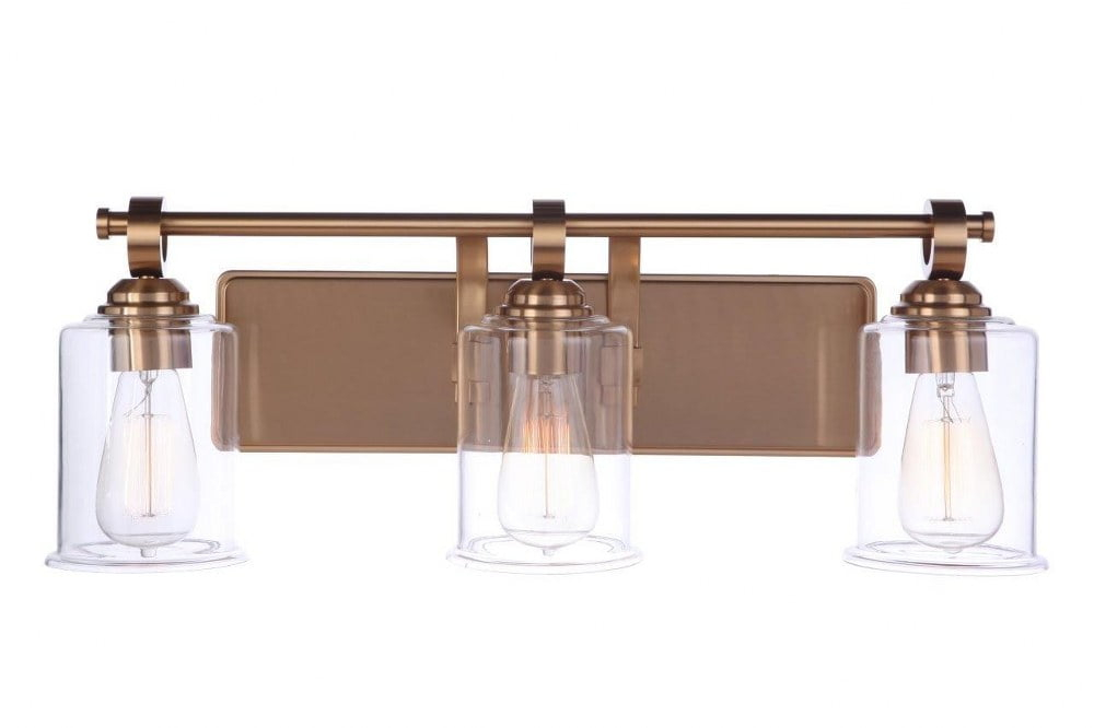 Craftmade Lighting Romero 3 - Light Vanity in  Satin Brass