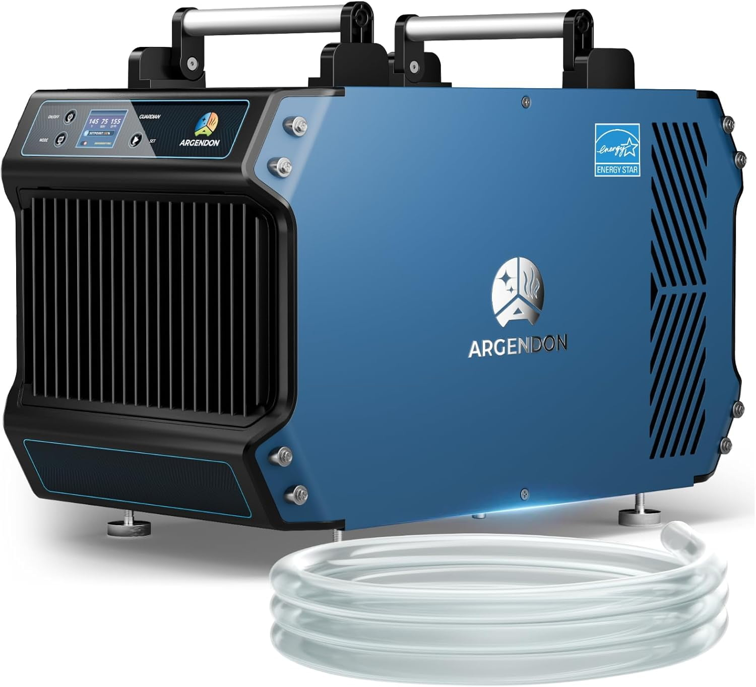 Crawl Space Commercial Dehumidifier with Drain Hose 145 Pints Basement, Industrial Sites, Energy Star