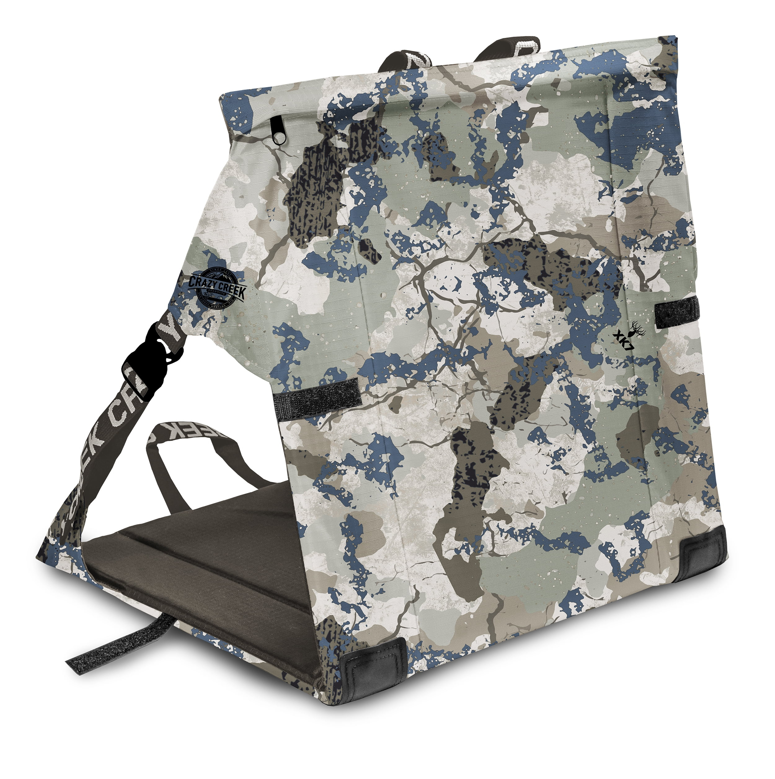 Crazy Creek Original Chair, Versatile and Water Proof, Camo