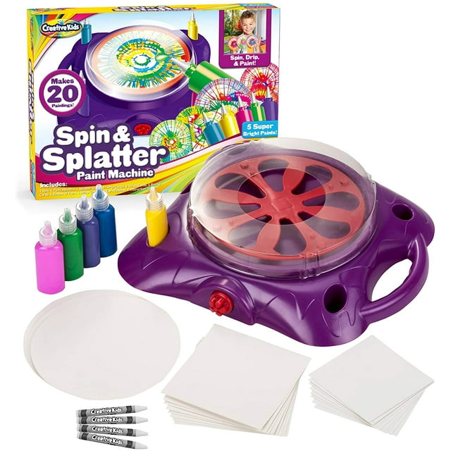 Creative Kids Spin & Paint Art Kit | Kids & Adults, 6+