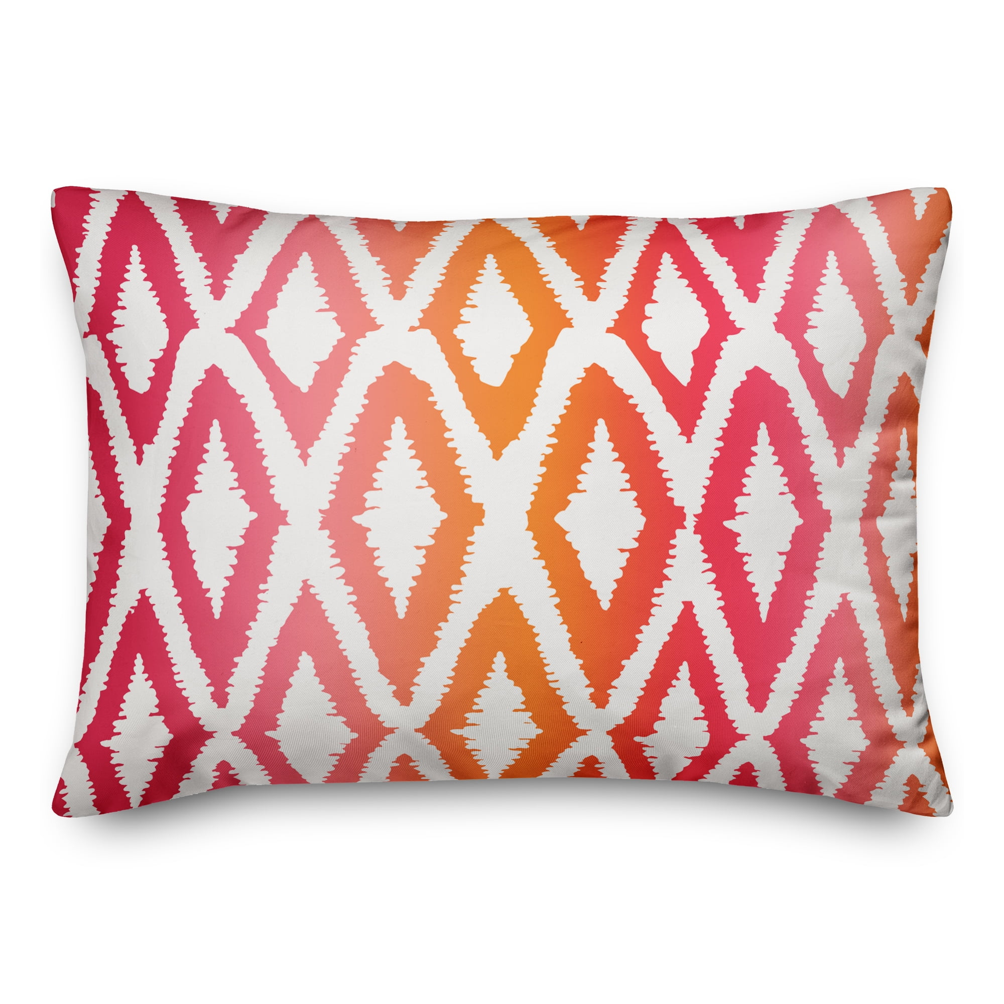 Designs Direct Creative Group Ikat Indoor/Outdoor Throw Pillow