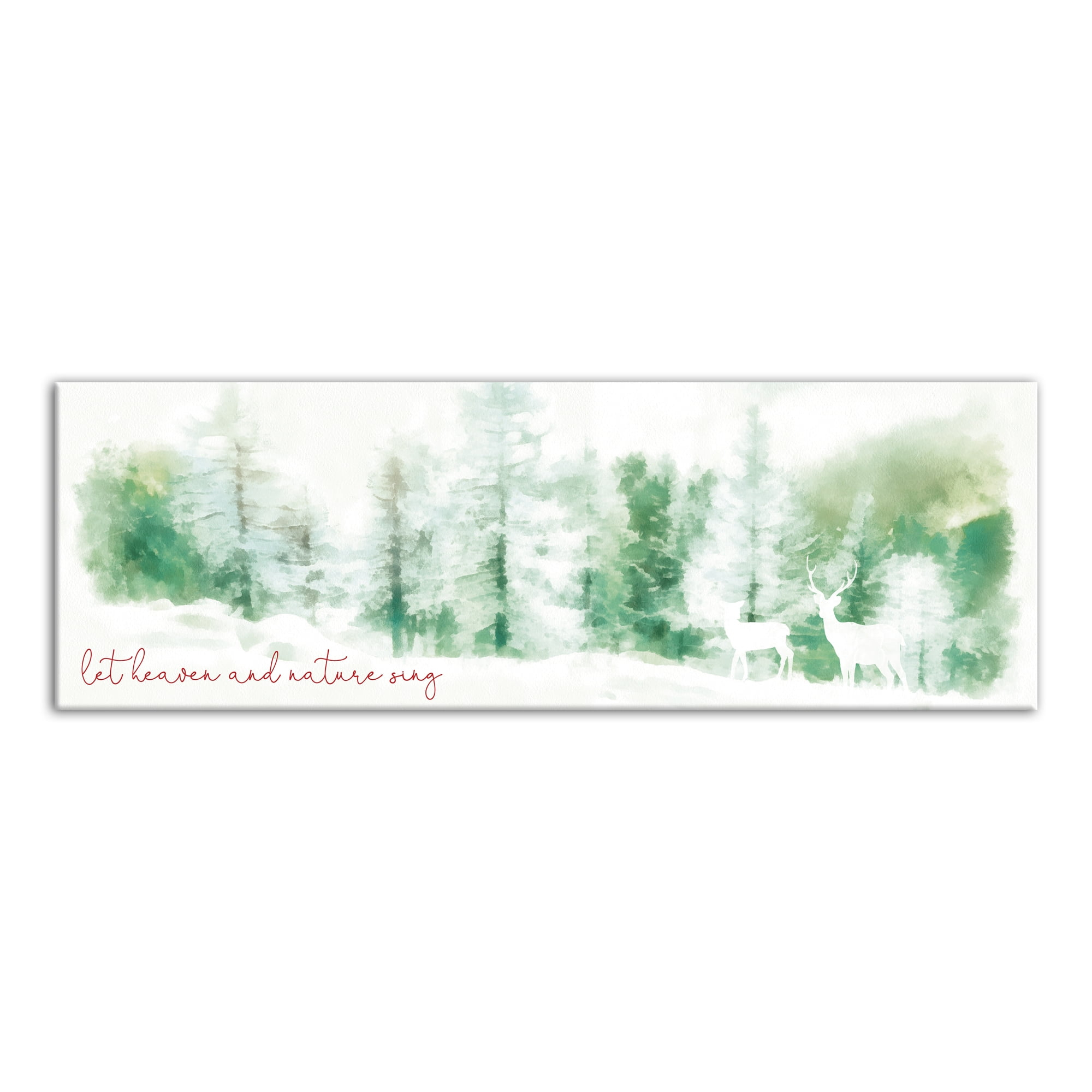 Creative Products Let Heaven and Nature Sing 12x36 Canvas Wall Art