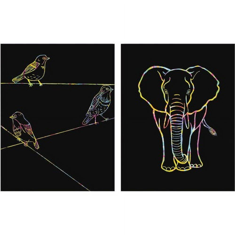 Now You See It! Art Papers, Color Splash, 8-1/2" x 11", 30 Sheets