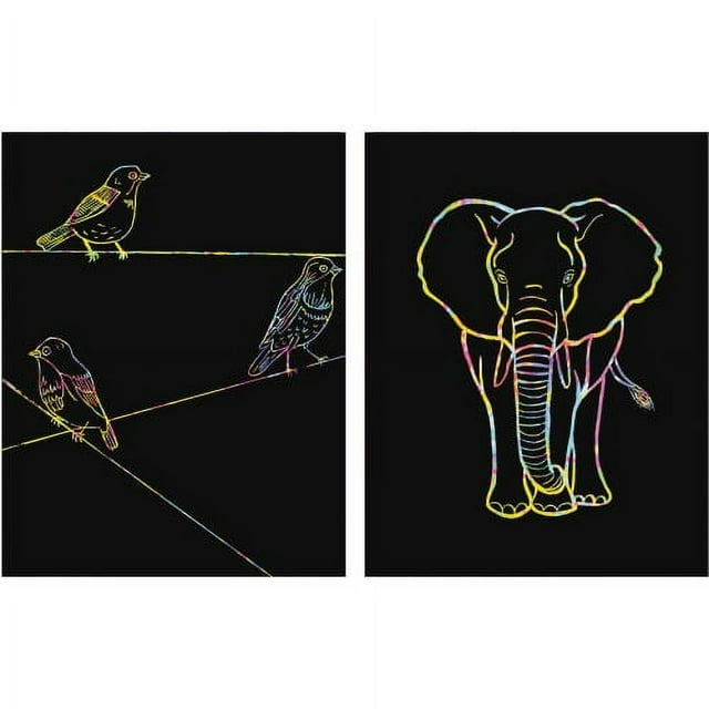 Now You See It! Art Papers, Color Splash, 8-1/2" x 11", 30 Sheets