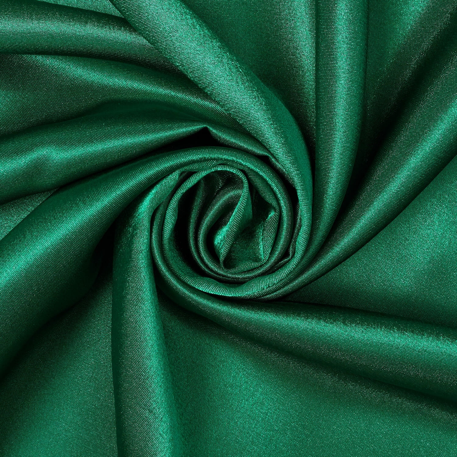 Crepe Back Satin Bridal Fabric Drapery Soft 60" Inches By the Yard (Hunter Green)