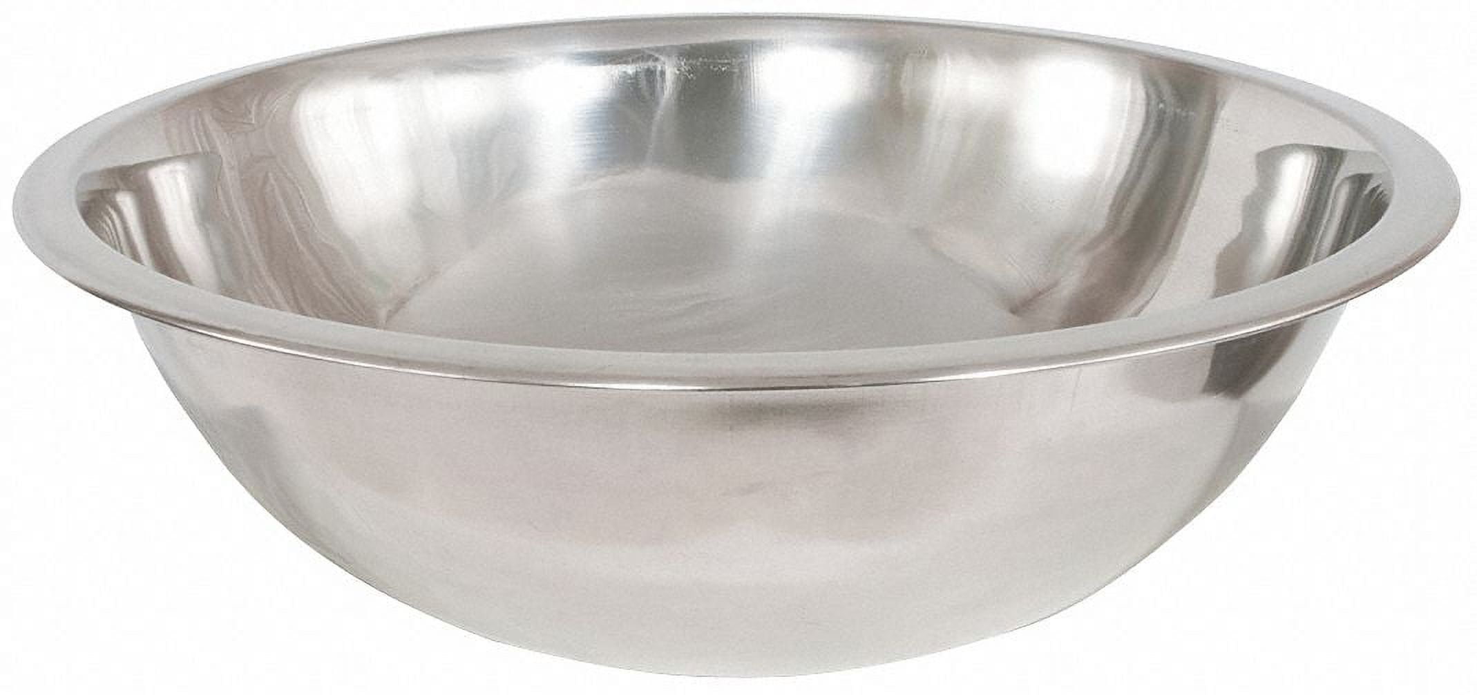 Crestware 1-1/2 qt. Stainless Steel Mixing Bowl Silver Stainless Steel MB01