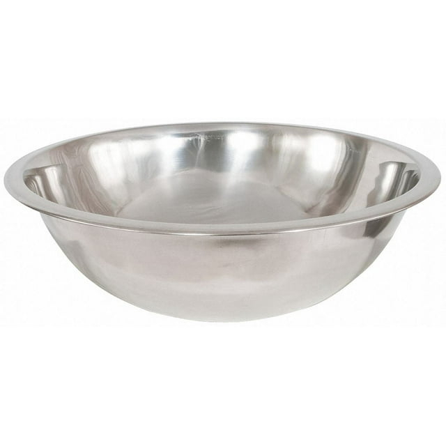 Crestware 1-1/2 qt. Stainless Steel Mixing Bowl Silver Stainless Steel MB01