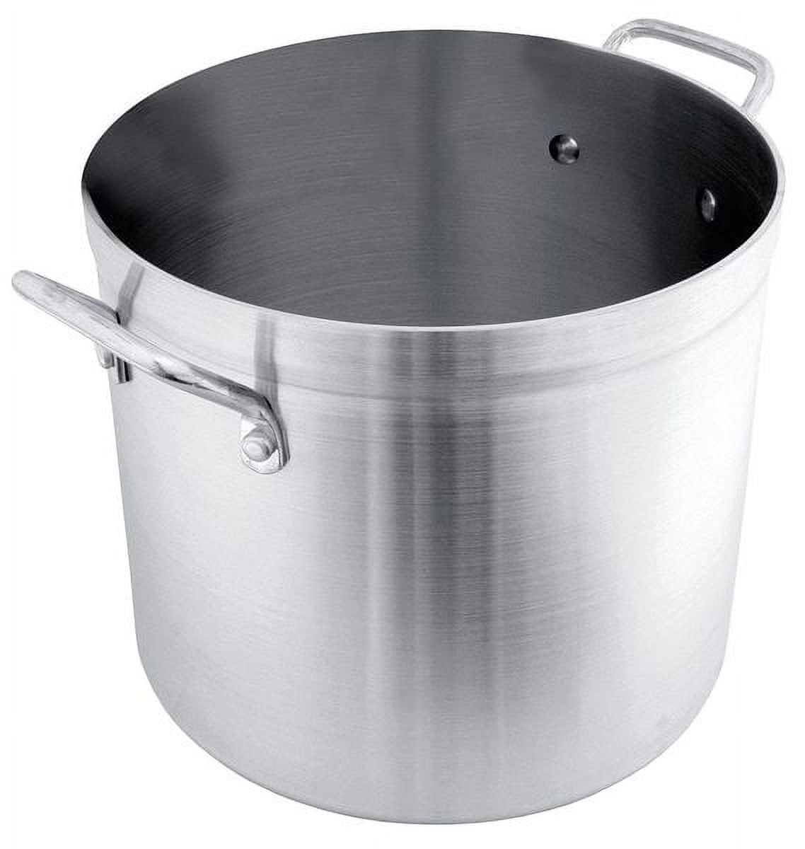 Crestware Heavy Duty Stock Pot, 30 qt, Aluminum