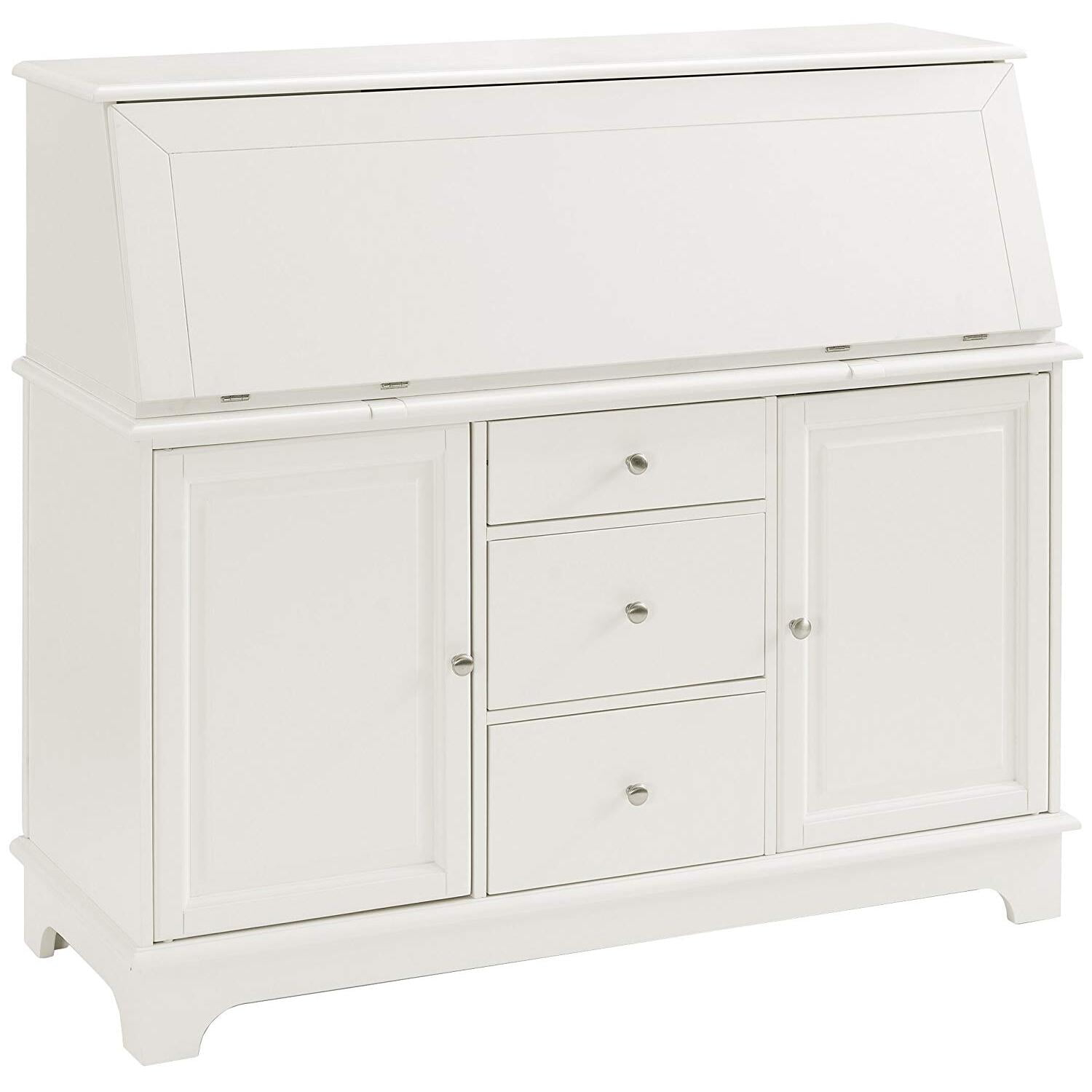 Crosley Furniture Sullivan Secretary Desk with Hutch