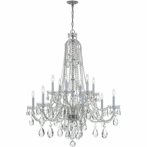 Crystorama Lighting - 12 Light Chandelier - Chandelier - Crystal - 12 Light