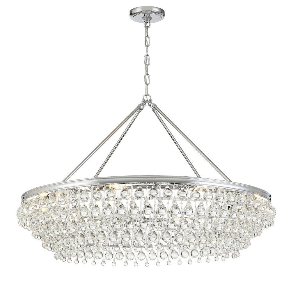 Crystorama Lighting - Eight Light Chandelier - Chandelier - Calypso - Eight