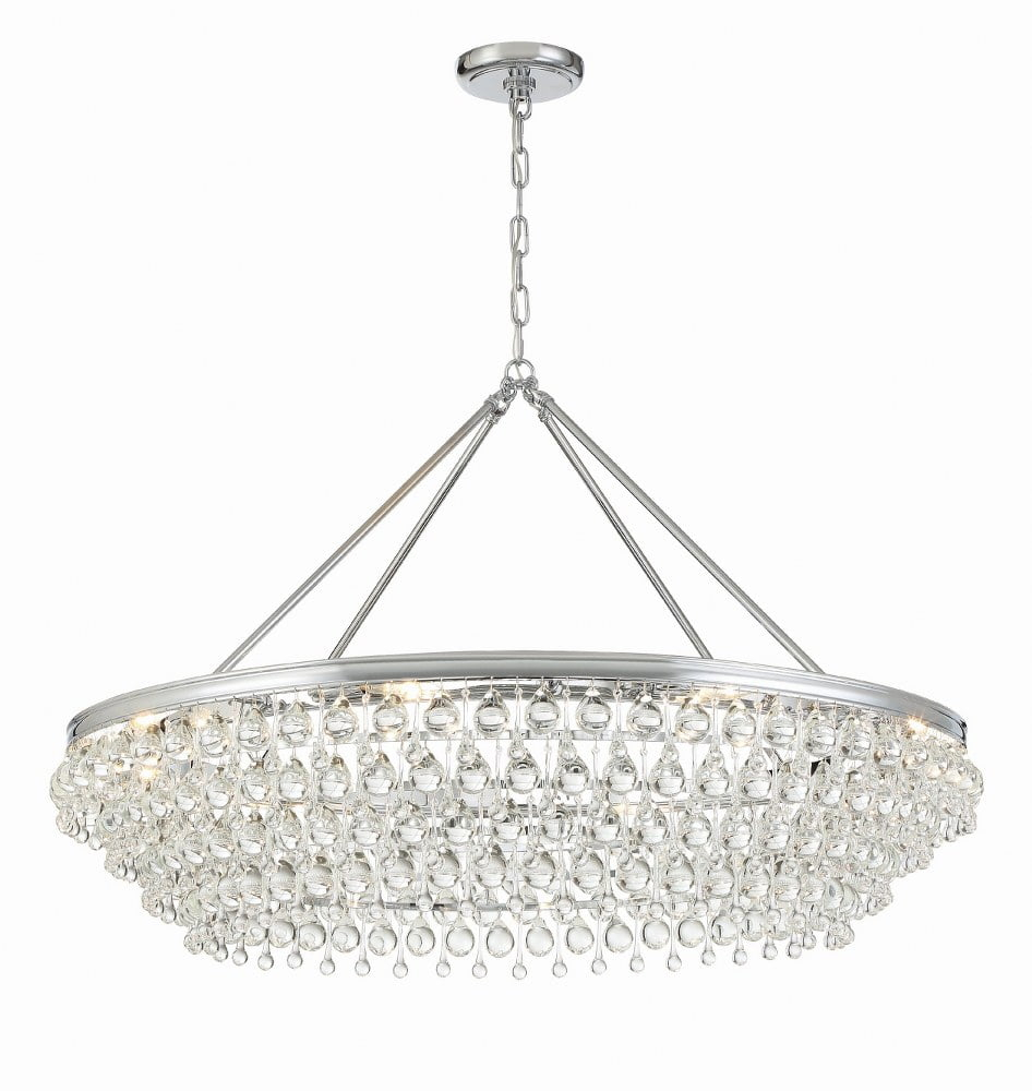 Crystorama Lighting - Eight Light Chandelier - Chandelier - Calypso - Eight