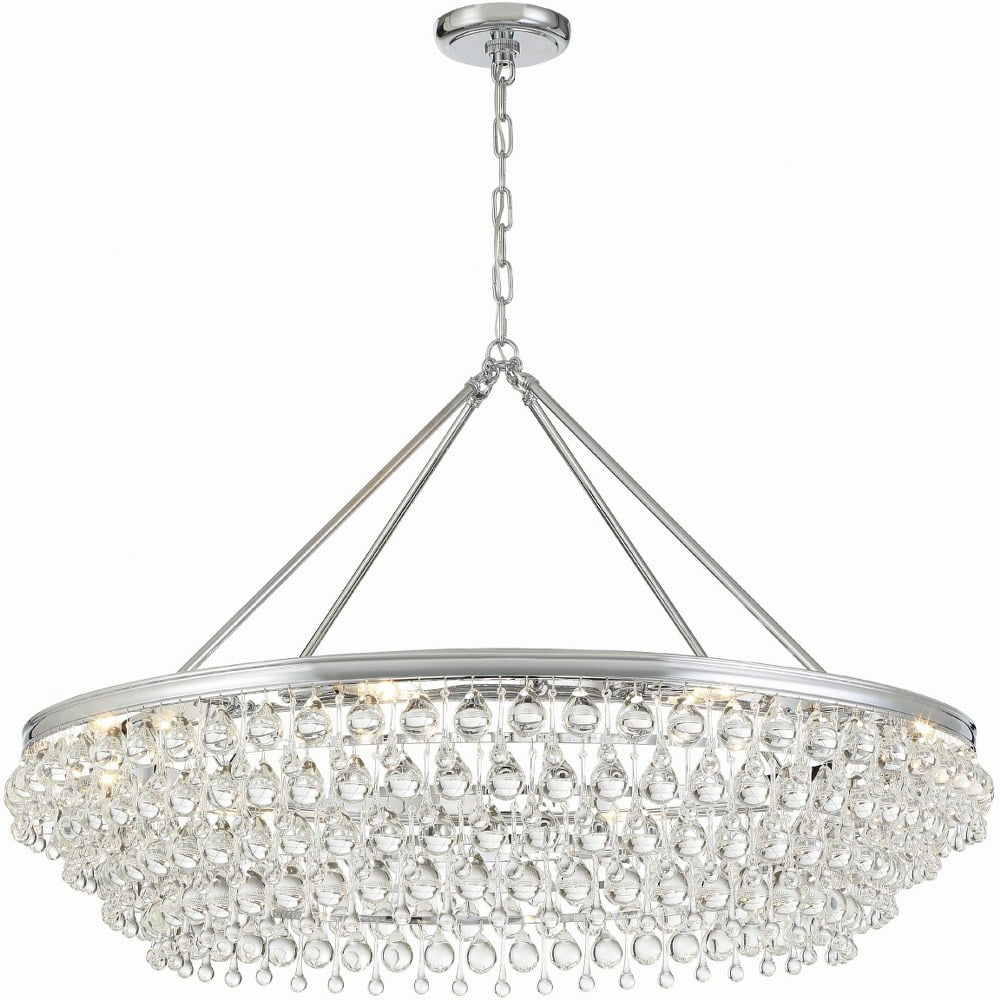 Crystorama Lighting - Eight Light Chandelier - Chandelier - Calypso - Eight