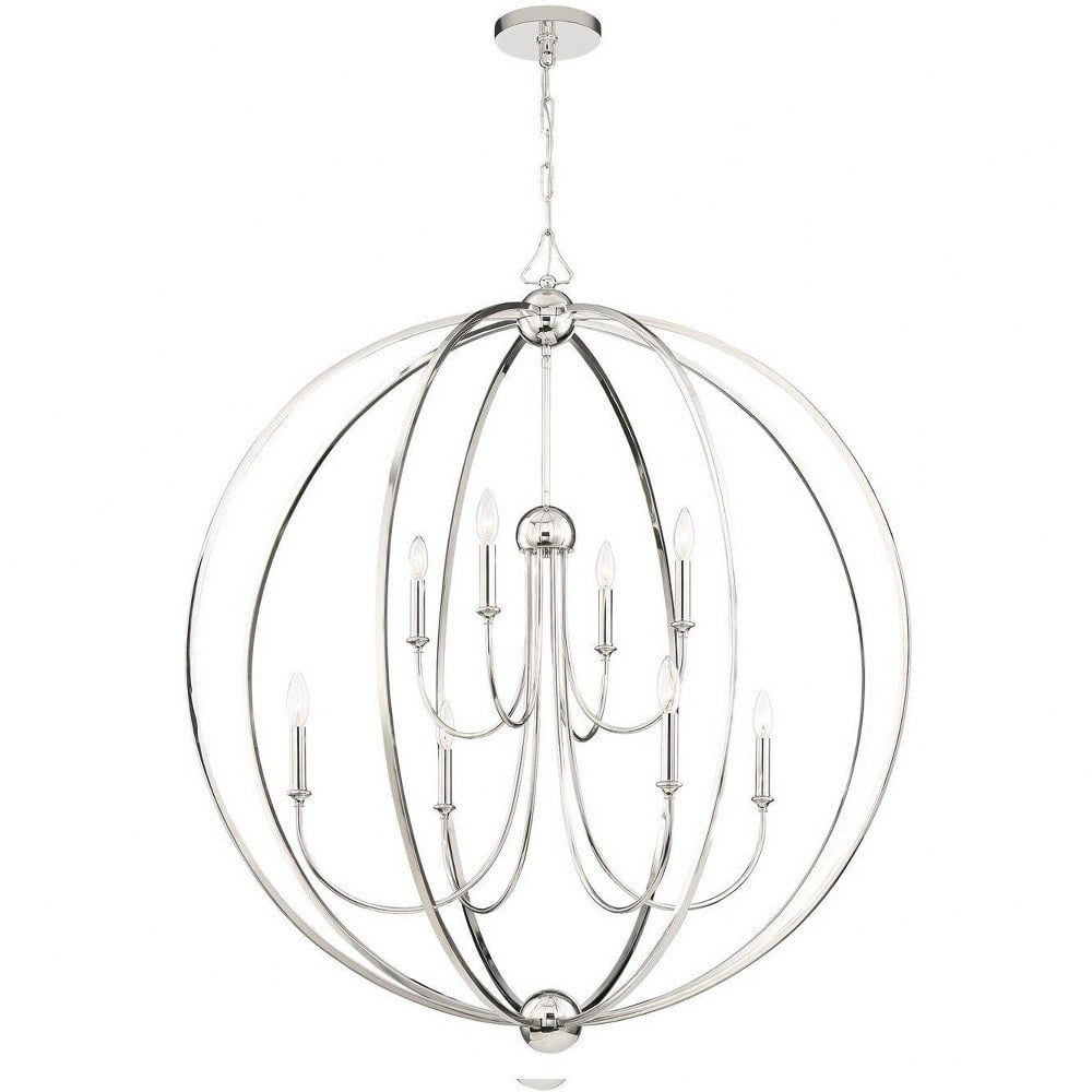 Crystorama Lighting - Eight Light Chandelier - Chandelier - Sylvan - Eight Light