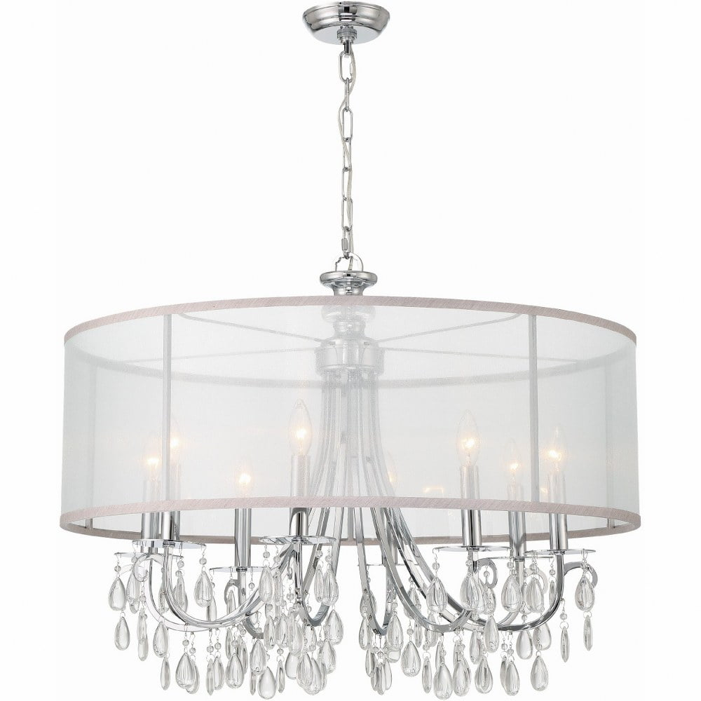 Crystorama Lighting - Eight Light Chandelier - Chandelier - Hampton - Eight