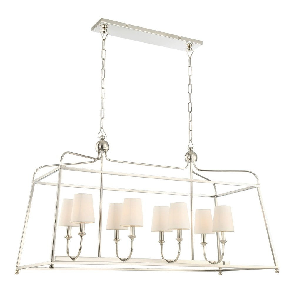 Crystorama Lighting - Eight Light Chandelier - Sylvan - Eight Light Chandelier
