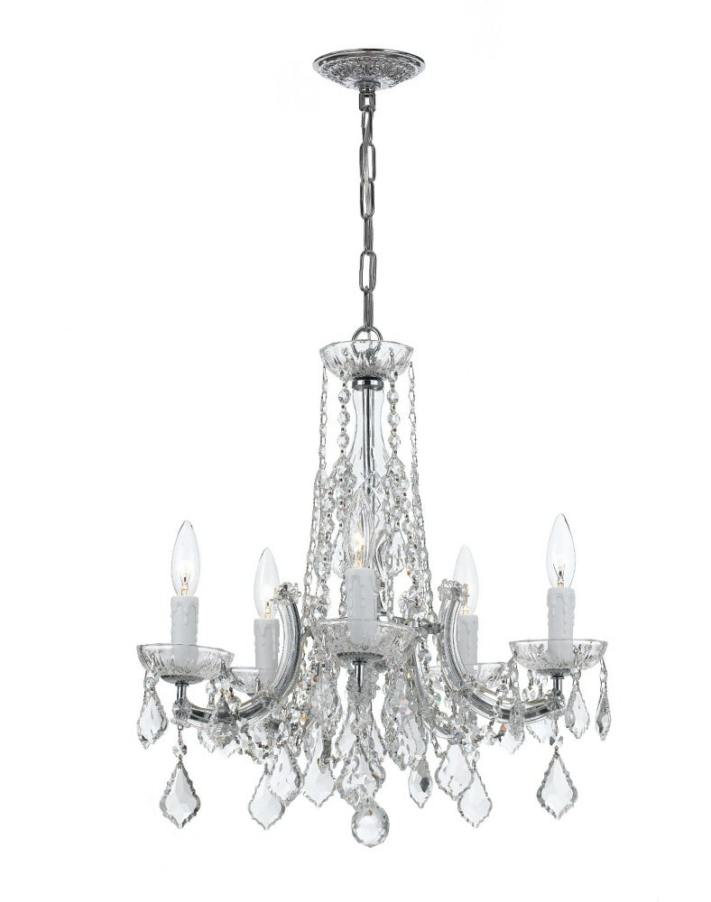 Crystorama Lighting - Five Light Chandelier - Chandelier - Maria Theresa - 5