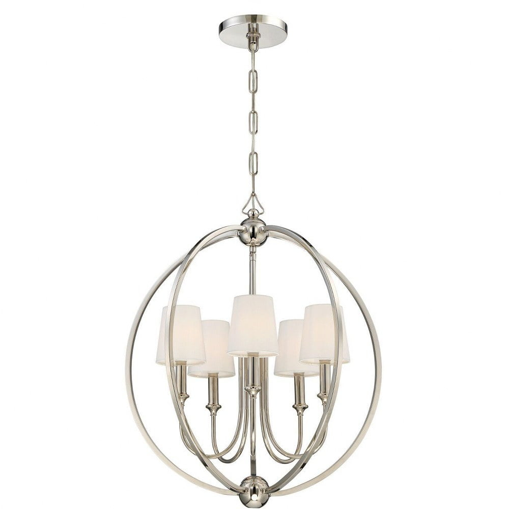 Crystorama Lighting - Five Light Chandelier - Chandelier - Sylvan - Five Light