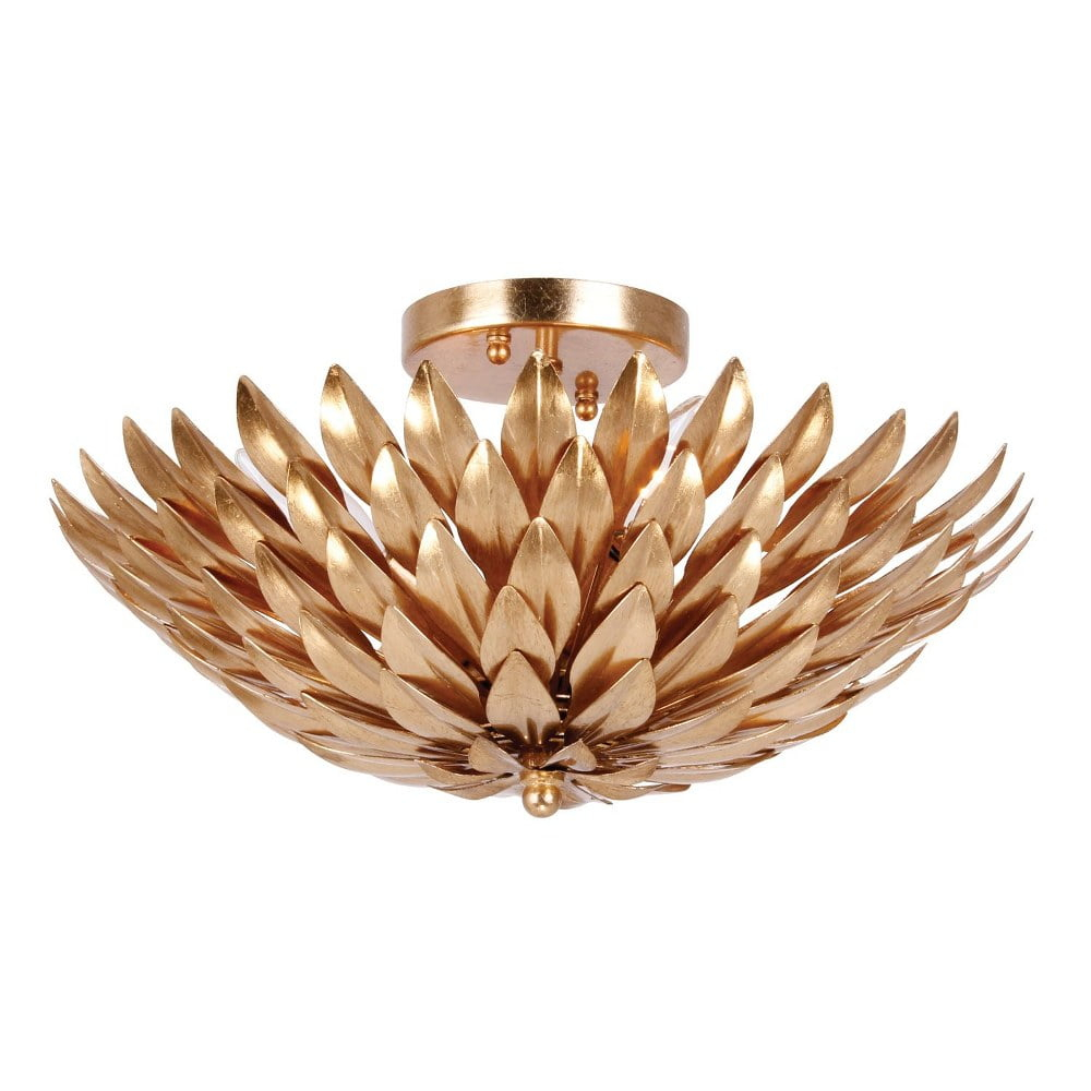 Crystorama Lighting - Four Light Ceiling Mount - Ceiling Mount - Broche - Four