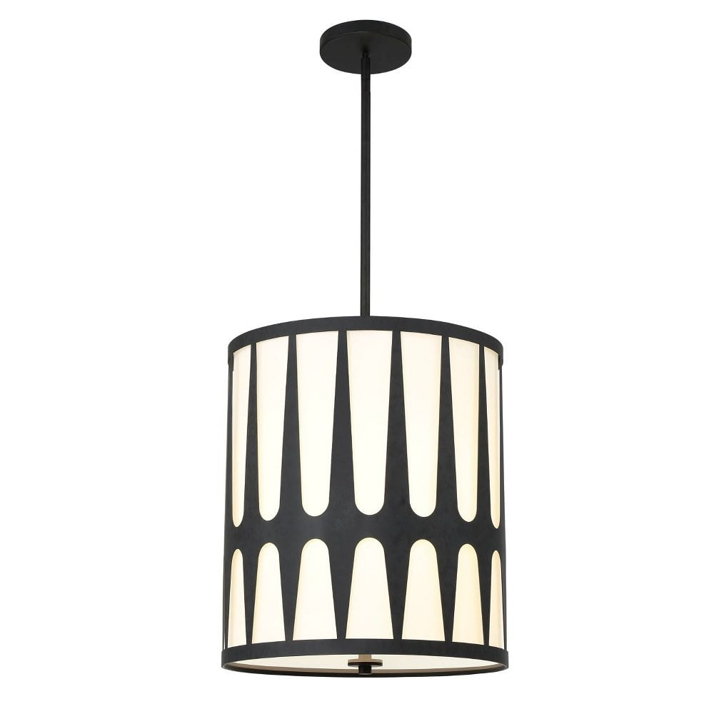 Crystorama Lighting - Royston - 4 Light Pendant In Modern and Contemporary