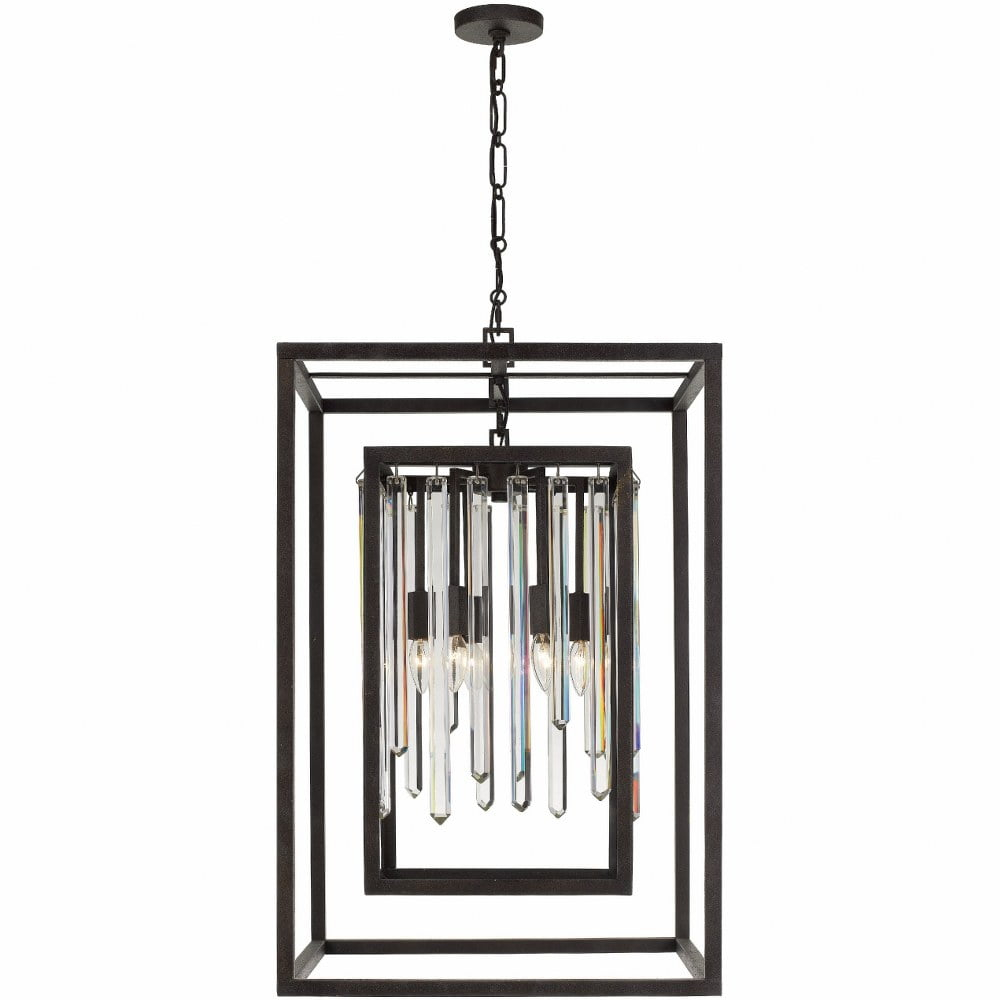 Crystorama Lighting - Six Light Chandelier - Chandelier - Hollis - Six Light