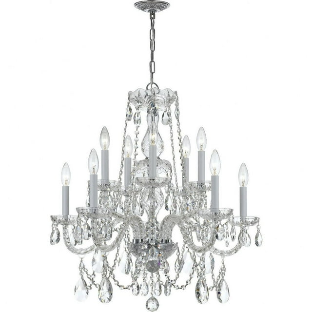 Crystorama Lighting - Ten Light Chandelier - Chandelier - Crystal - Ten Light