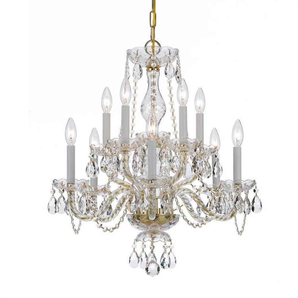 Crystorama Lighting - Ten Light Chandelier - Chandelier - Crystal - Ten Light