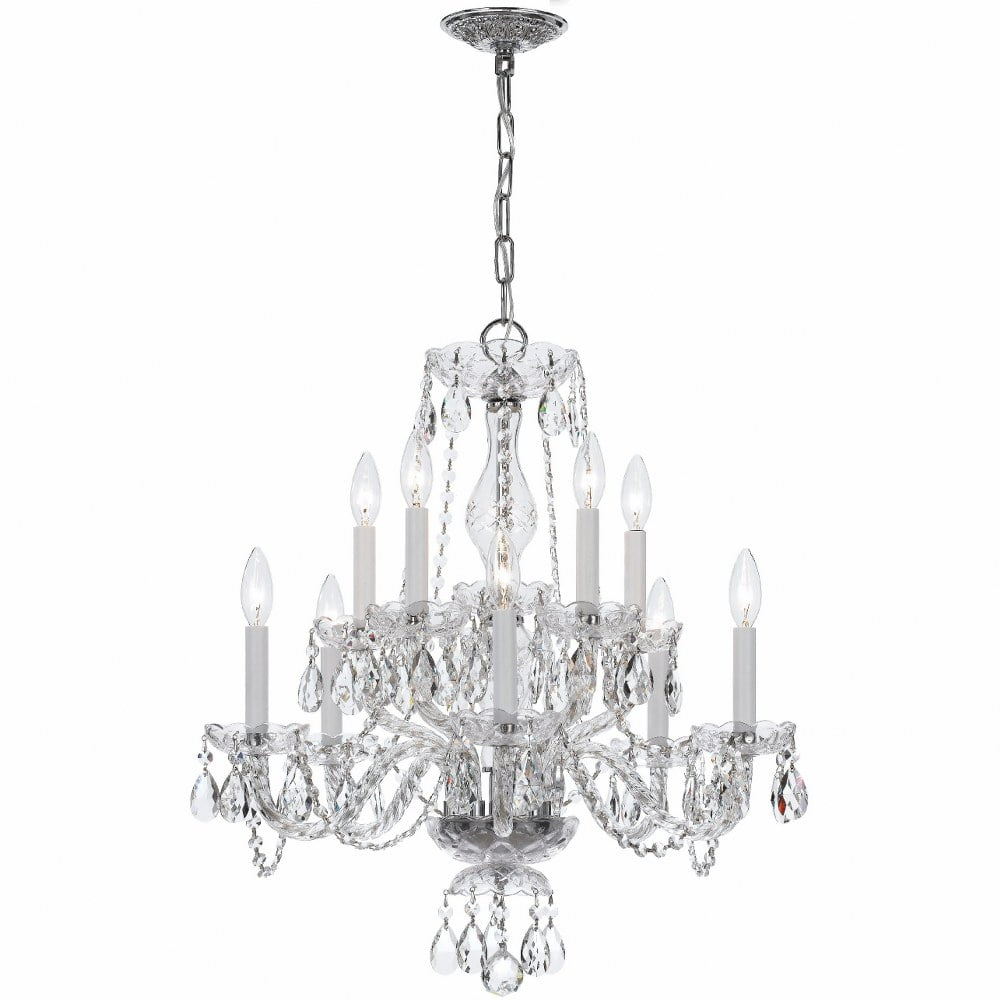 Crystorama Lighting - Ten Light Chandelier - Chandelier - Crystal - Ten Light